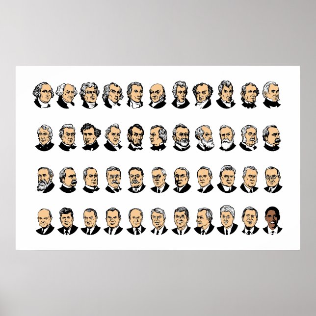 Barack Obama - Presidents Of The United States Poster (Front)