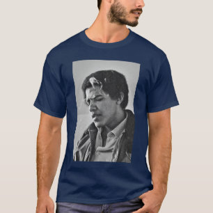 Barack Obama Retro Vintage Young Obama Smoking in T-Shirt