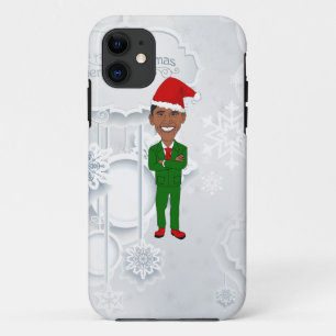 barack obama santa Case-Mate iPhone case