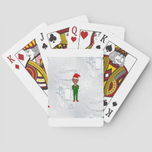 barack obama santa playing cards