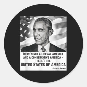 Barack Obama Shirt - Obama Shirt - Obama - Usa Shi Classic Round Sticker