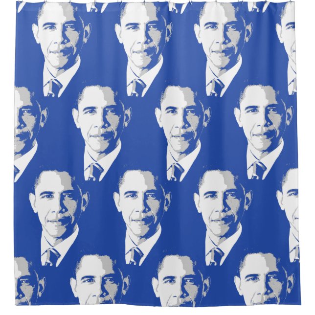 BARACK OBAMA SHOWER CURTAIN (Front)