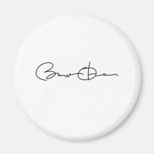 Barack Obama Signature Series (Black) Magnet