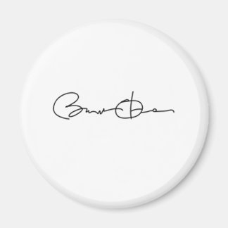 Barack Obama Signature Series (Black) Magnet