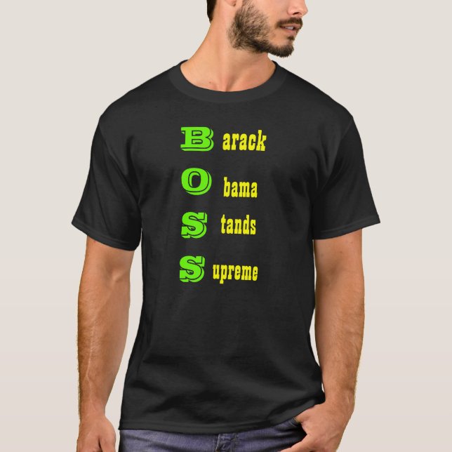 Barack obama stand supreme t-shirts (Front)
