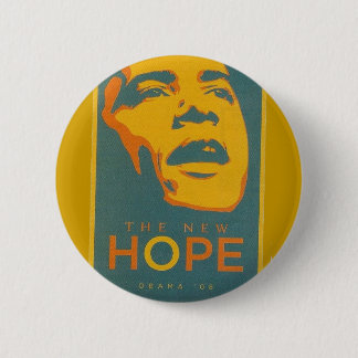 Barack Obama The New Hope 6 Cm Round Badge