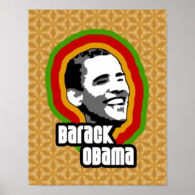 Barack Obama Throwback Poster (Front)