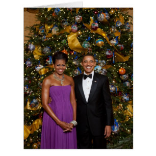 Barack Obama US President White House Christmas