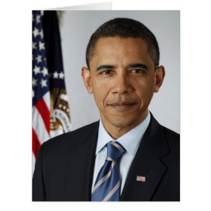Barack Obama US President White House Portrait 