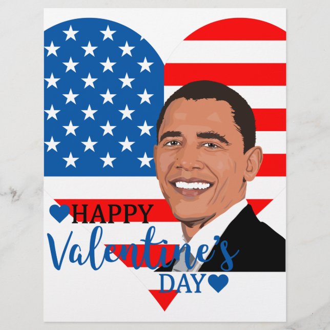 barack obama valentine (Front)