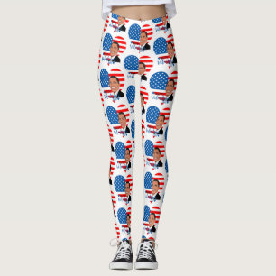barack obama valentine leggings