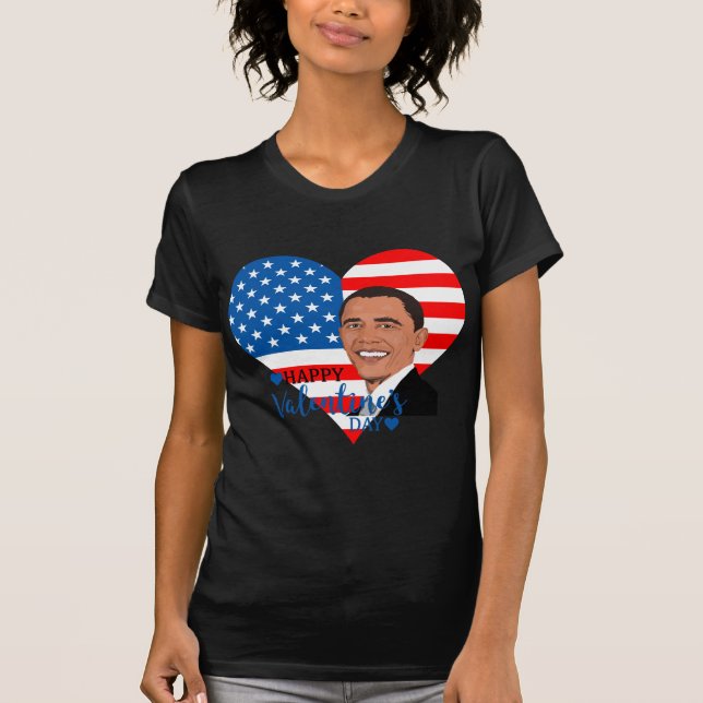 barack obama valentine T-Shirt (Front)