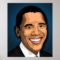 Barack Obama Vector Portrait