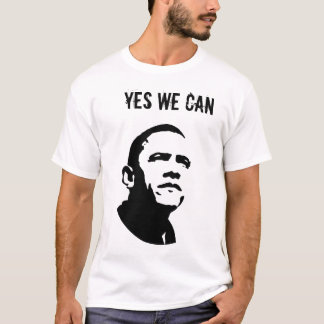 Barack Obama: YES WE CAN_edn T-Shirt