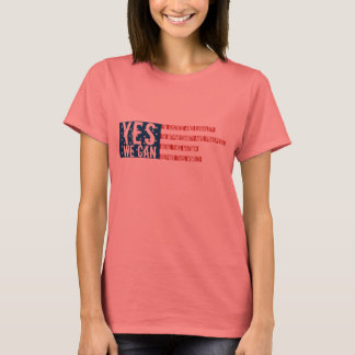 Barack Obama: YES WE CAN flag v2 T-Shirt