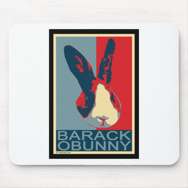 Barack Obunny Mouse Pad (Front)