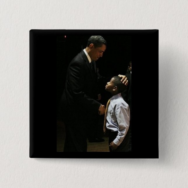 Barack Passing The Torch Button (Front)