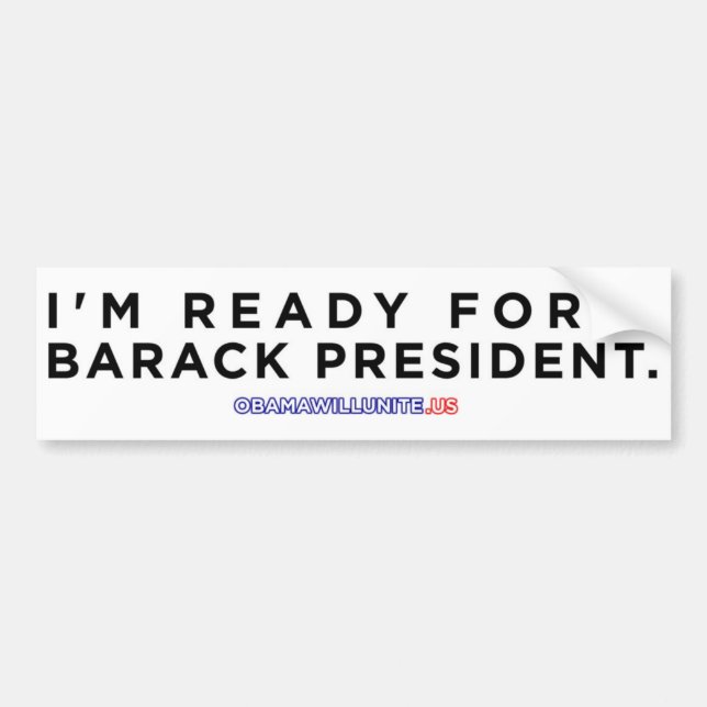 Barack President Bumper Sticker (Front)