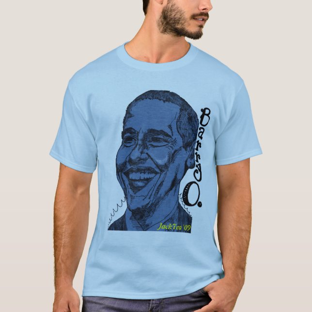 Barack Tee Blue, JackTea '09 (Front)