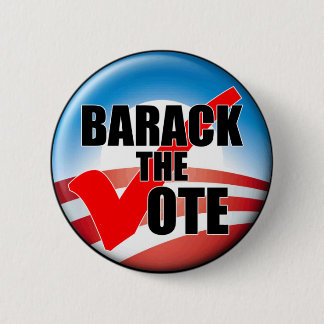 barack-the_voteButton 6 Cm Round Badge