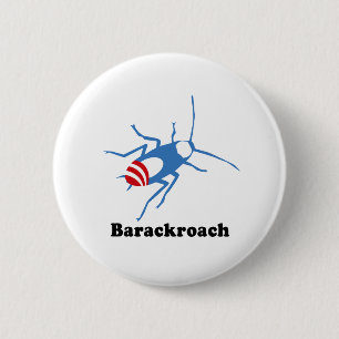BARACKROACH 6 CM ROUND BADGE