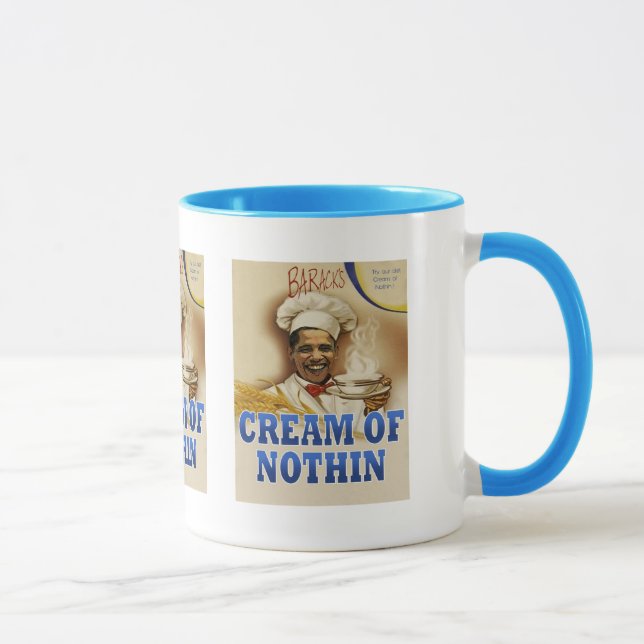 Barack's Cream of Nothin Mug (Right)
