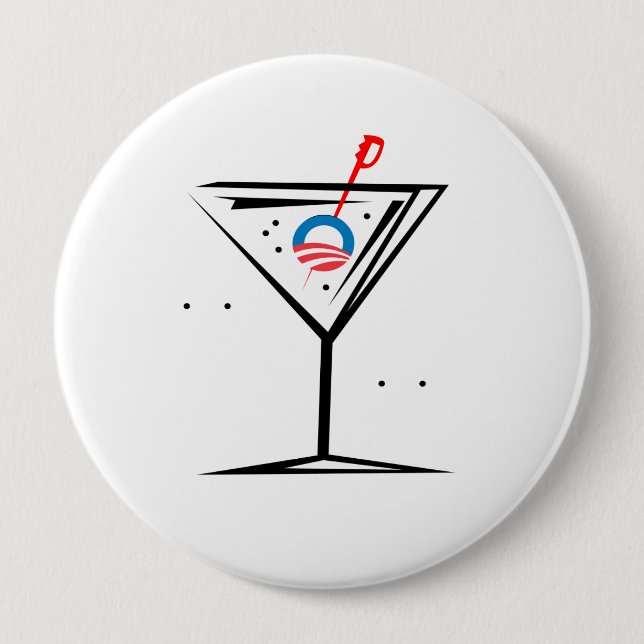 BARACKTAIL - 10 CM ROUND BADGE (Front)
