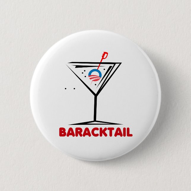 BARACKTAIL 6 CM ROUND BADGE (Front)
