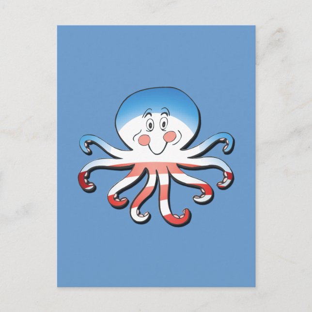 BARACKTOPUS POSTCARD (Front)