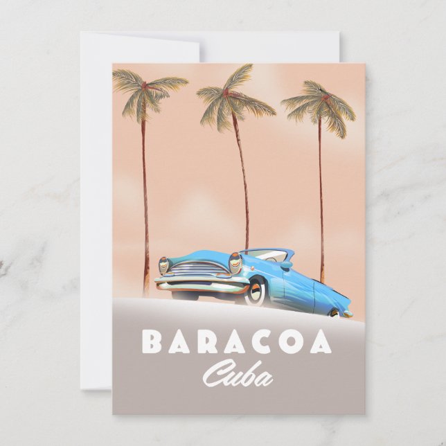 Baracoa Cuba Antique car (Front)