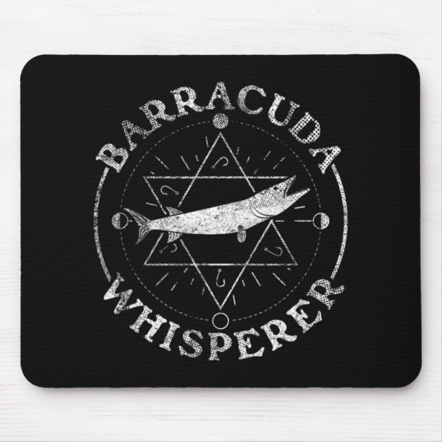 Baracuda Whisperer - Barracuda  Mouse Pad (Front)