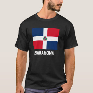Barahona Dominican Republic Flag Emblem Escudo Cre T-Shirt