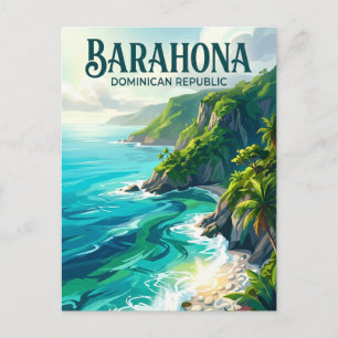 Barahona Dominican Republic Postcard
