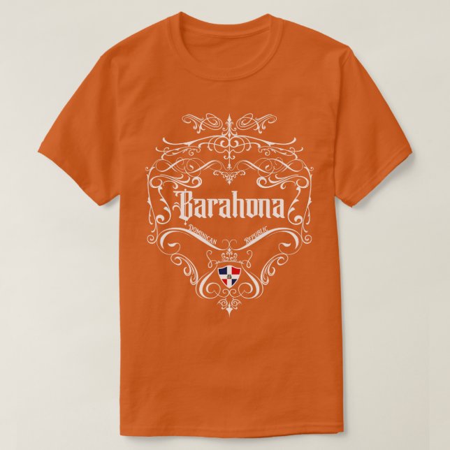 Barahona Vintage design 1 T-Shirt (Design Front)