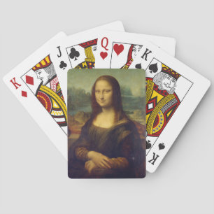Baraja de cartas de la mona lisa playing cards