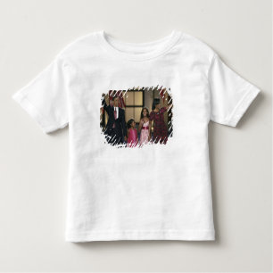 Barak Obama family wave at the last night of Toddler T-Shirt