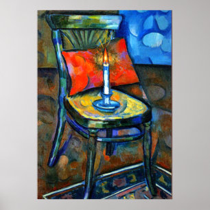 Baranoff-Rossine - Chair with a Candle Poster