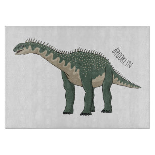 Barapasaurus cartoon illustration cutting board