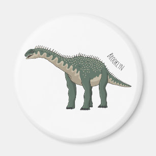 Barapasaurus cartoon illustration magnet