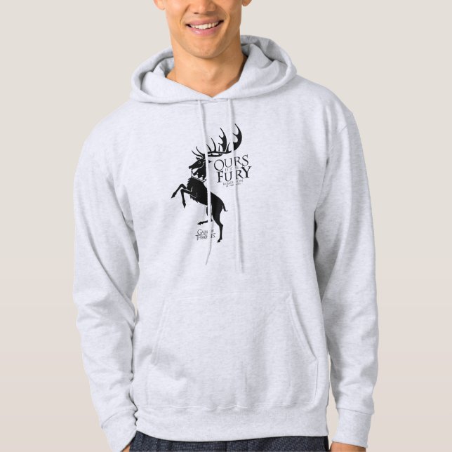 Baratheon Sigil - Ours is the Fury Hoodie (Front)