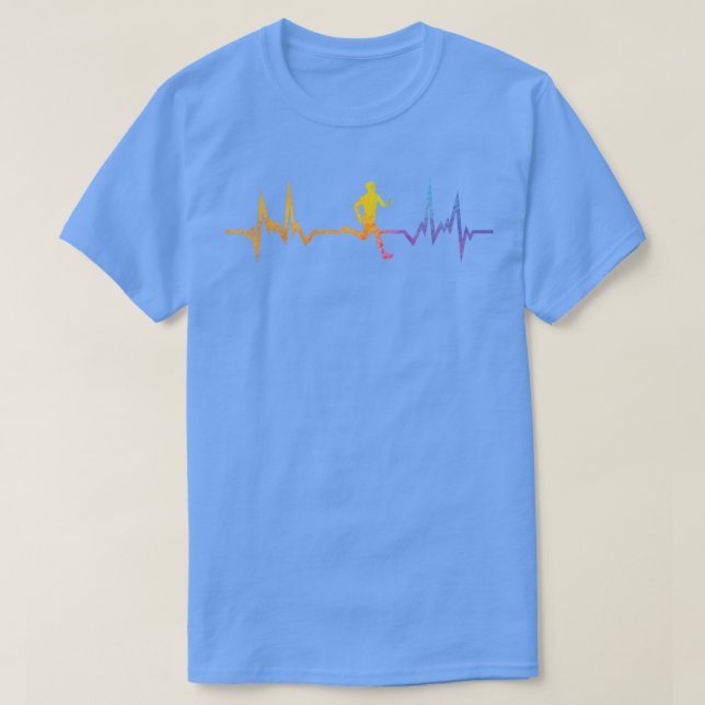 Barathon Runner Hearth Beat T-Shirt (Design Front)