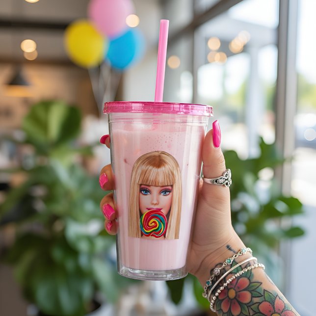 Barb Acrylic Tumbler (Creator Uploaded)