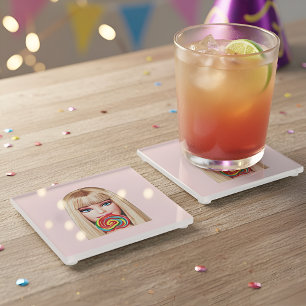 Barb Glass Coaster