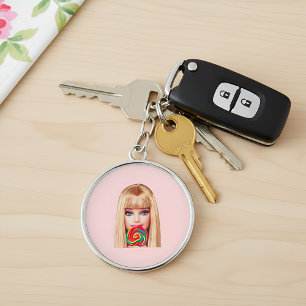 Barb Keychain