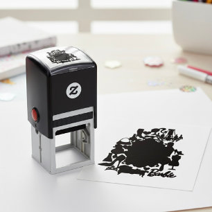 Barb Self-inking Stamp