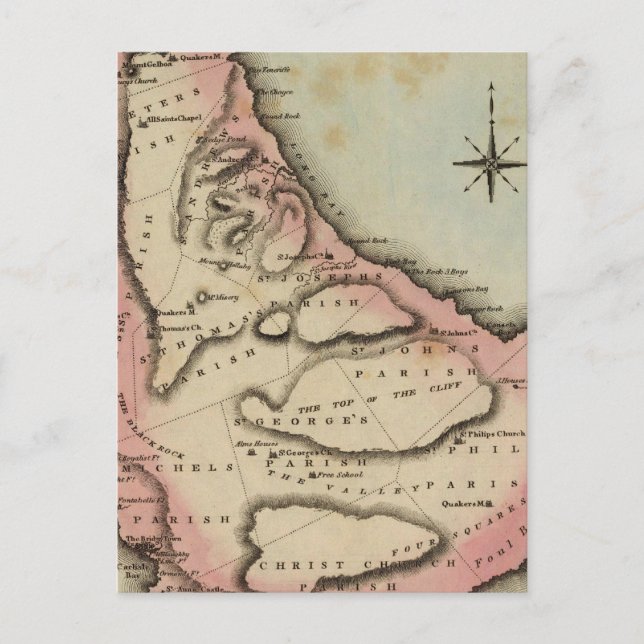 Barbadoes 2 postcard (Front)