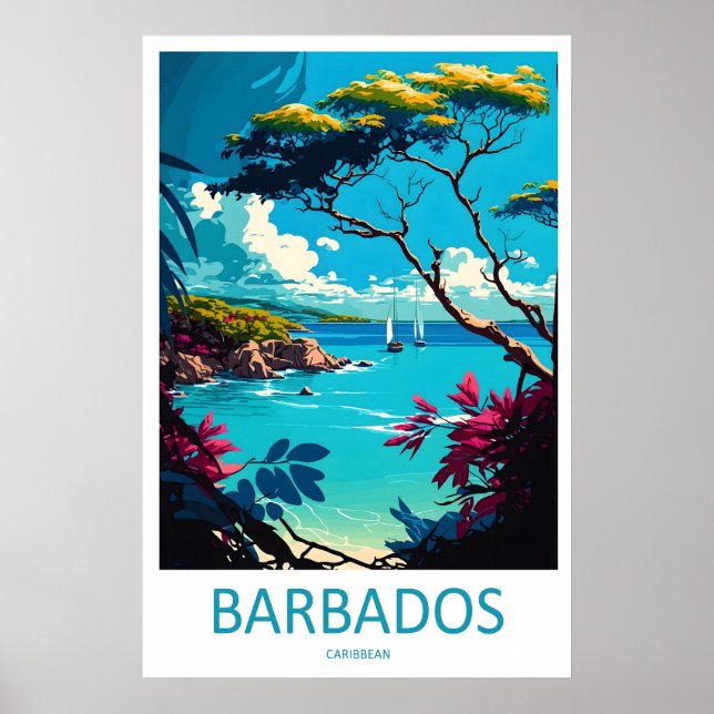 Barbados 4 poster (Front)