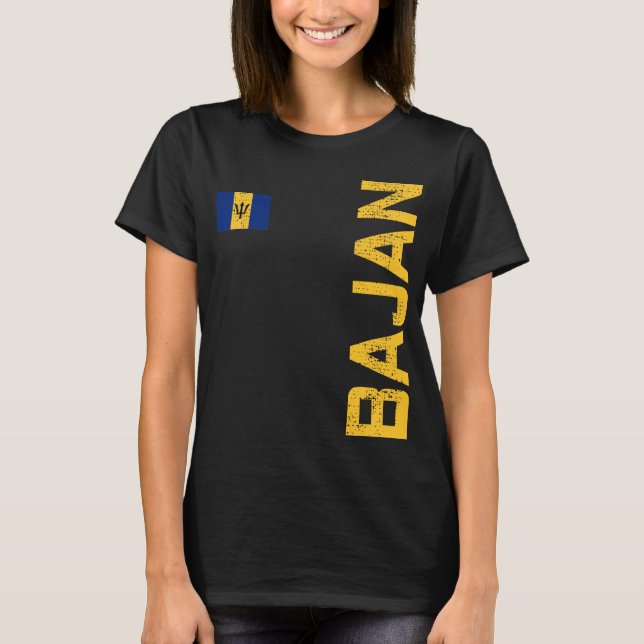 BARBADOS BAJAN T-Shirt (Front)