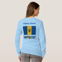 Barbados Barbadian Flag Blue Personalisation