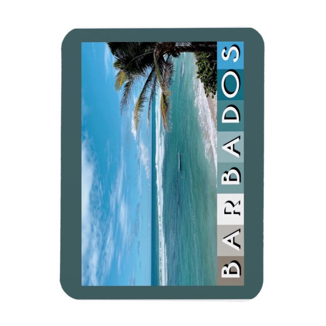Barbados Beach Magnet (Vertical)